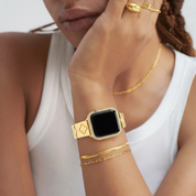 LUCKY 18k Gold Plated Apple Watch Band