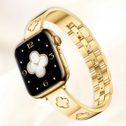 LUCKY 18k Gold Plated Apple Watch Band