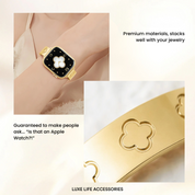 LUCKY 18k Gold Plated Apple Watch Band