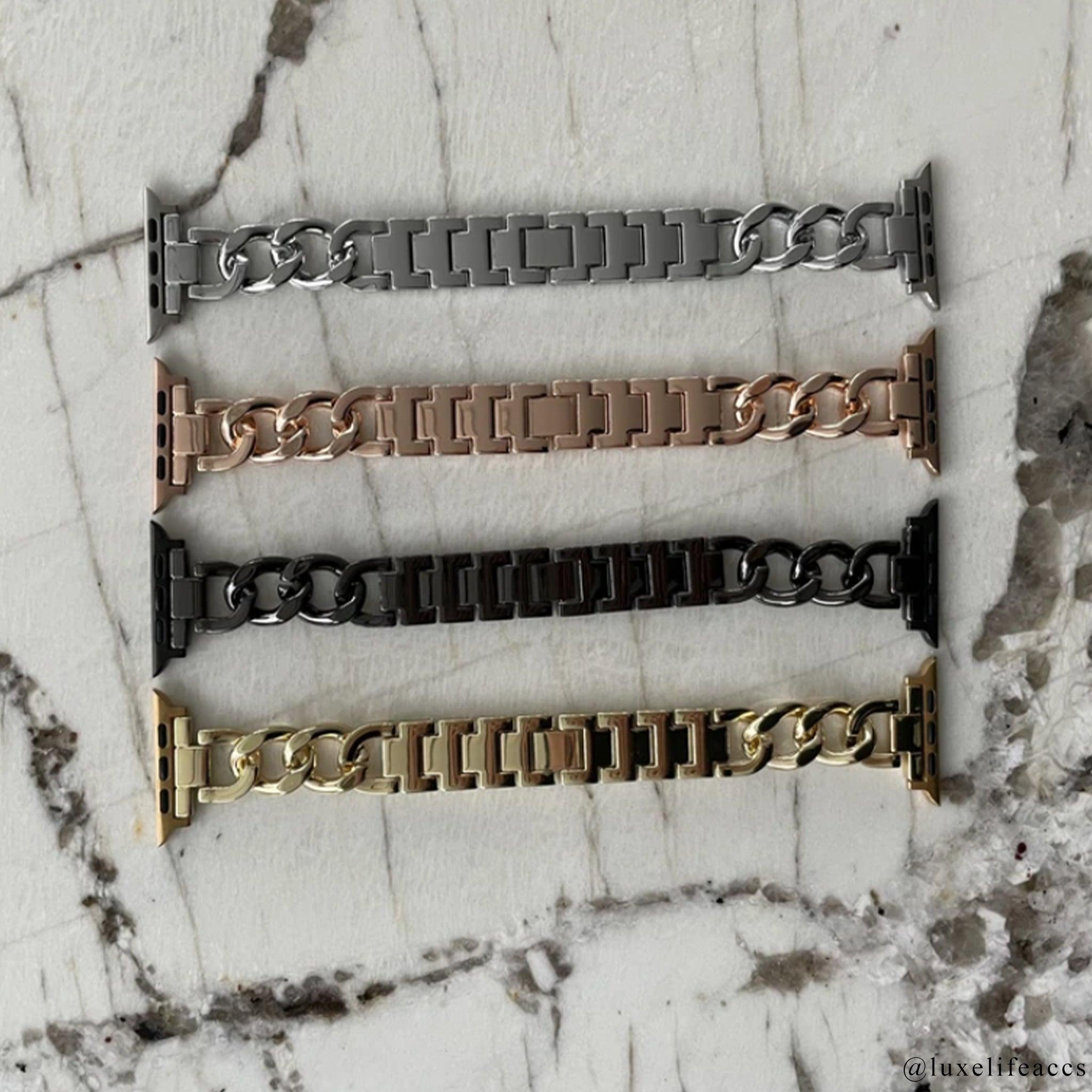 HARLOW Chain Apple Watch Strap - Luxe Life Accessories