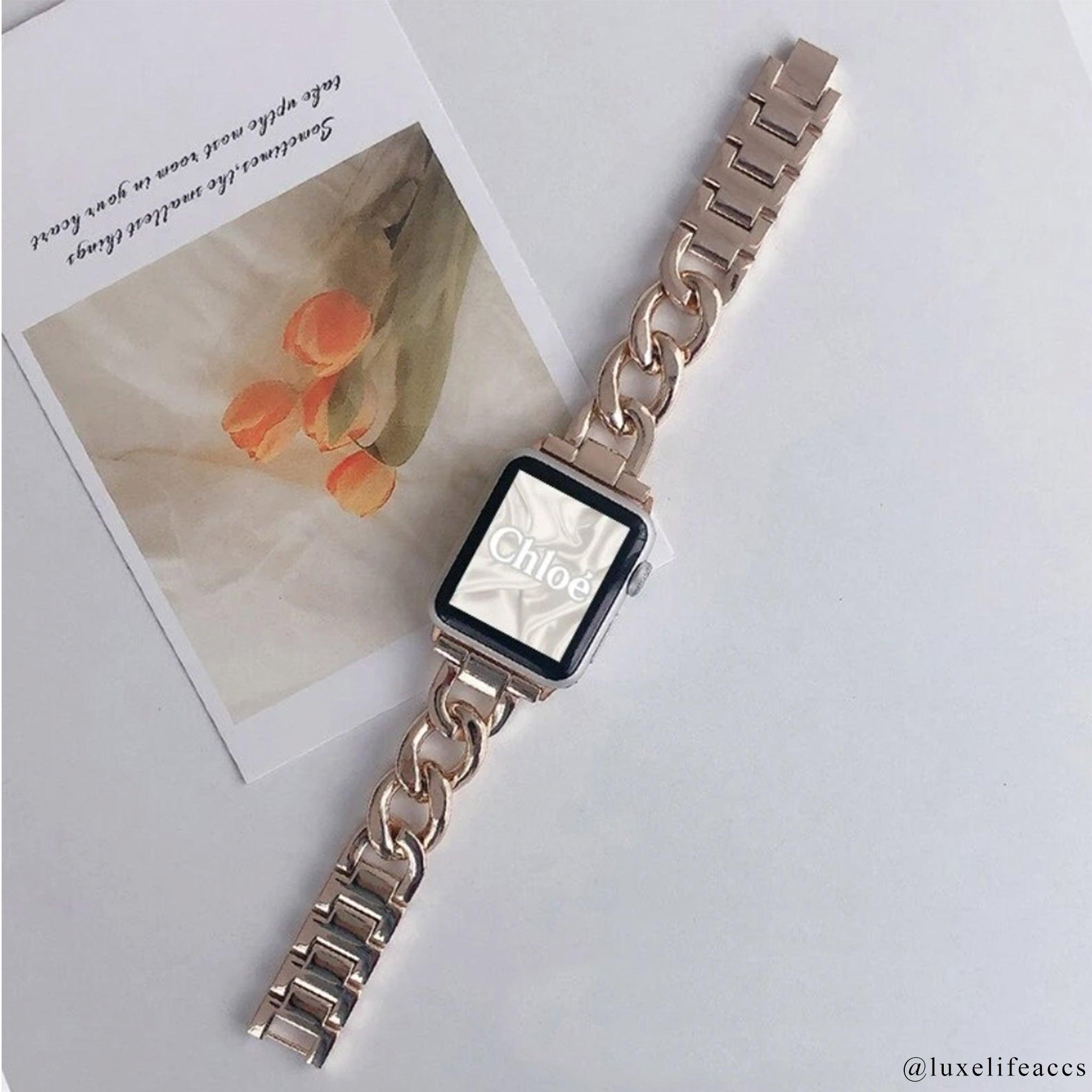 HARLOW Chain Apple Watch Strap - Luxe Life Accessories