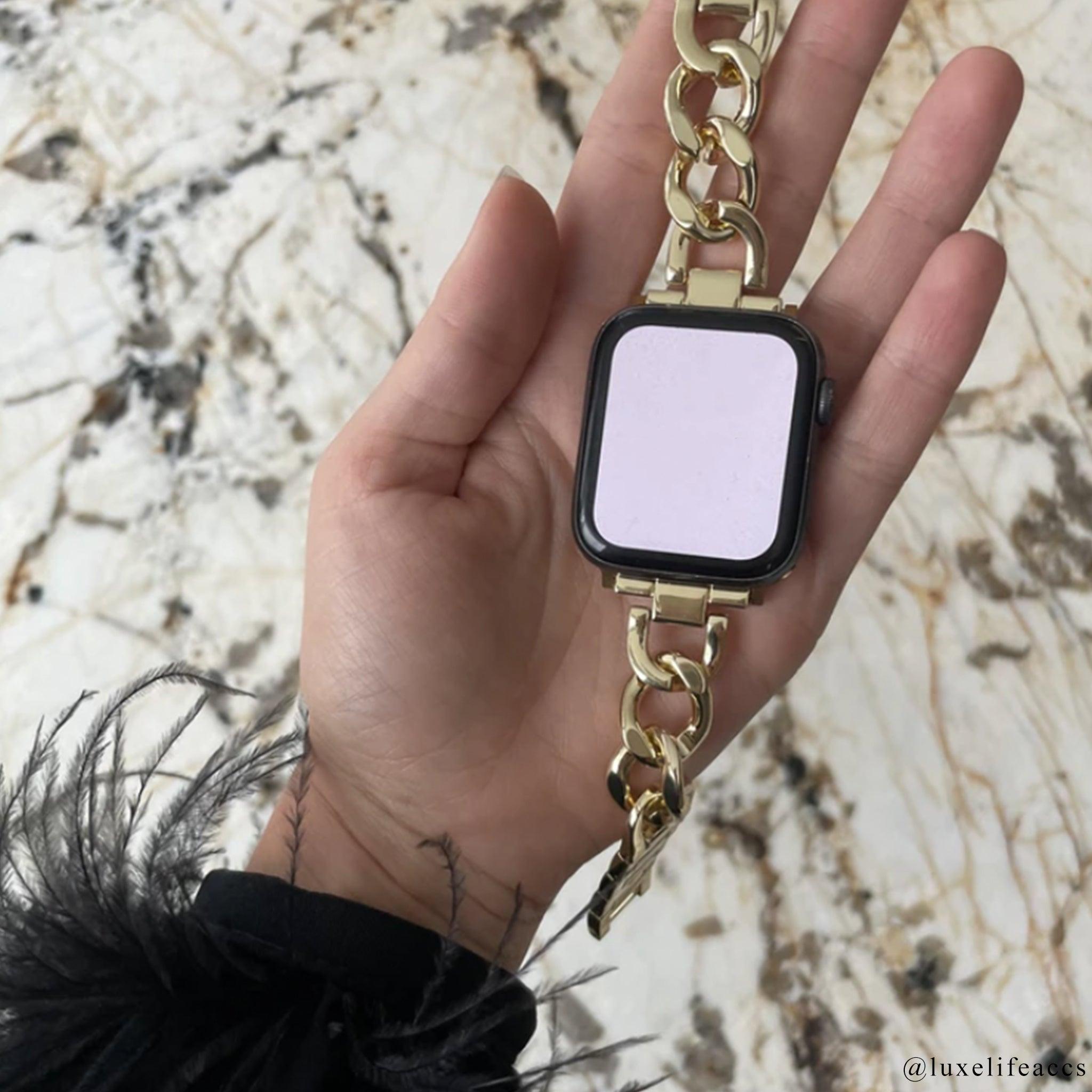 HARLOW Chain Apple Watch Strap - Luxe Life Accessories