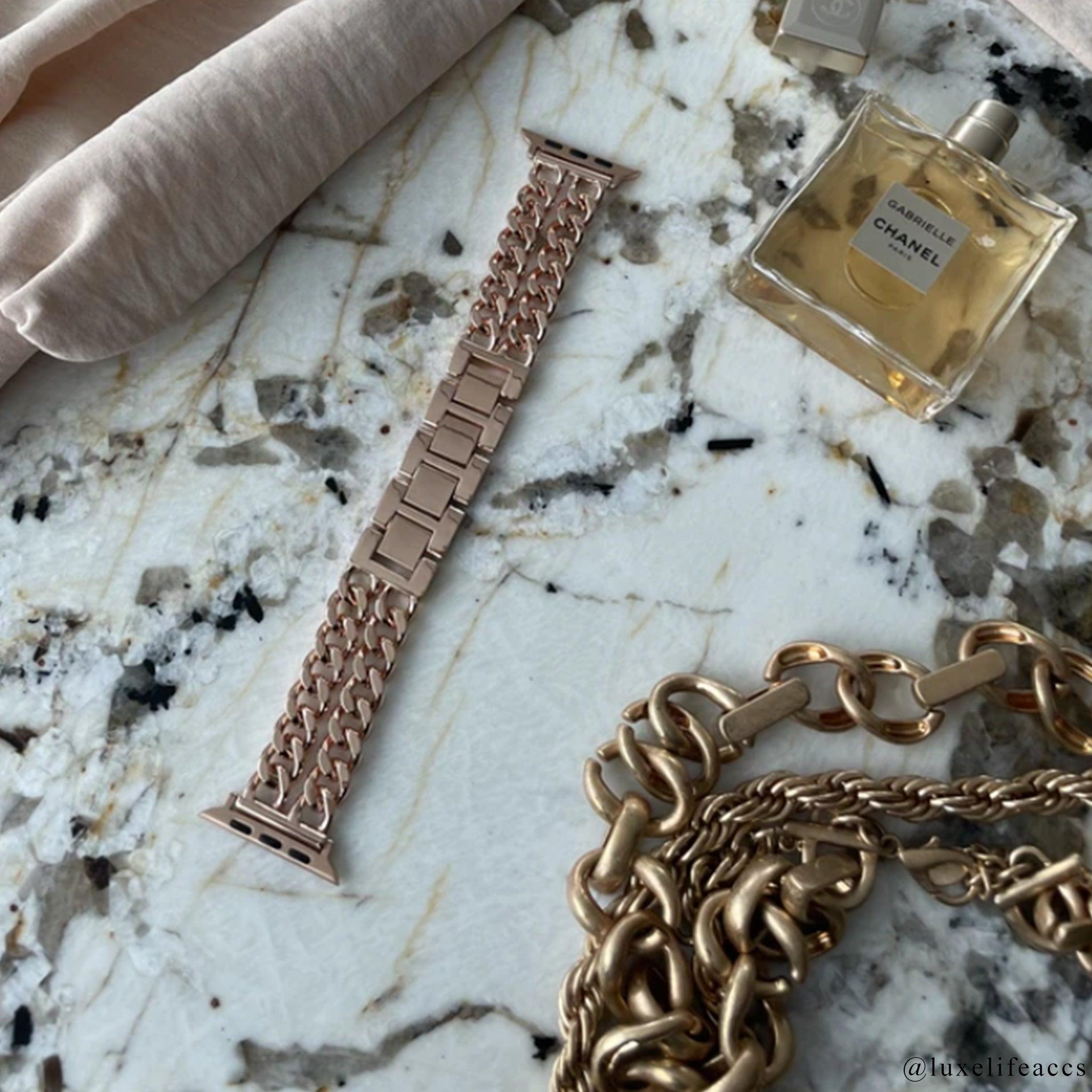 PHOENIX Double Chain Apple Watch Strap - Luxe Life Accessories