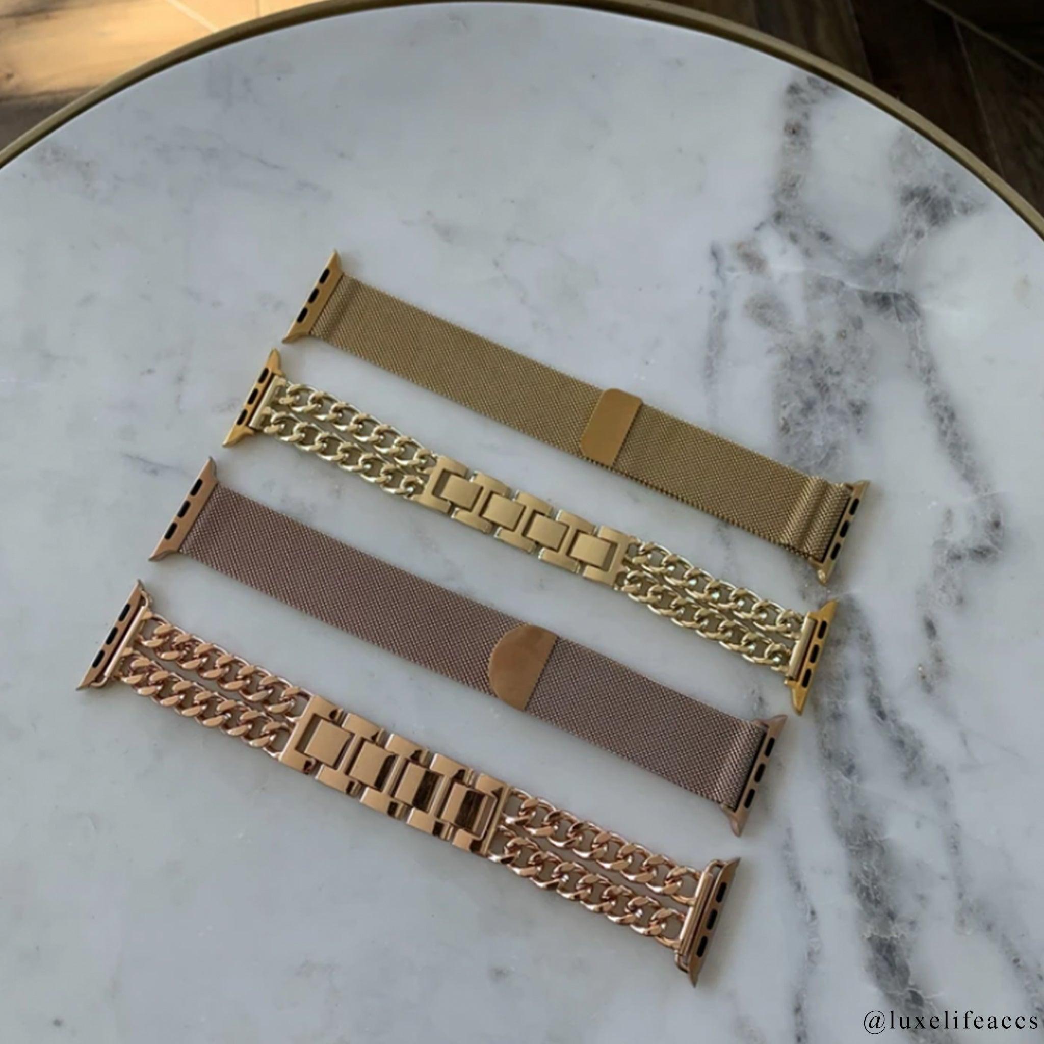 PHOENIX Double Chain Apple Watch Strap - Luxe Life Accessories