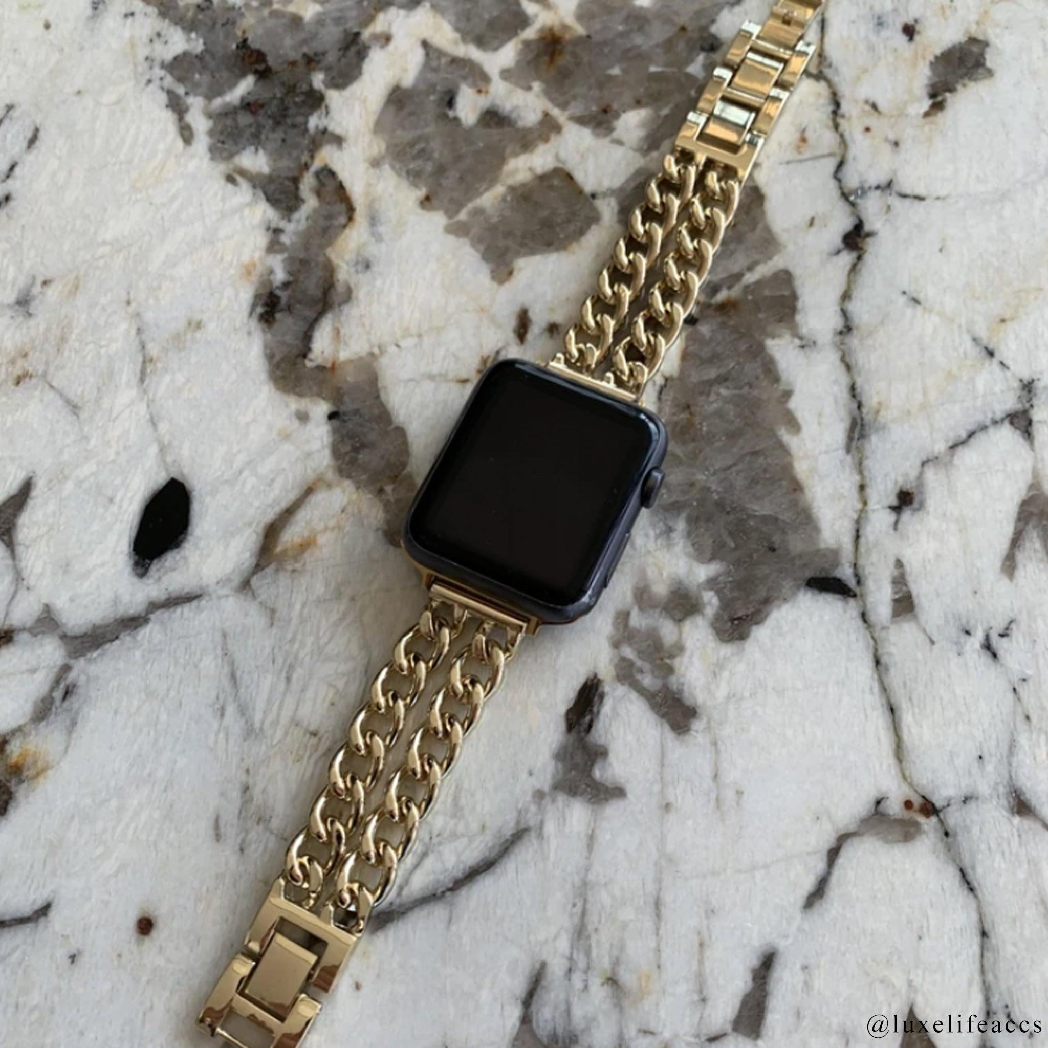 PHOENIX Double Chain Apple Watch Strap - Luxe Life Accessories