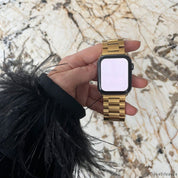 AXEL Classic Stainless Steel Apple Watch Band & Cover - Luxe Life Accessories