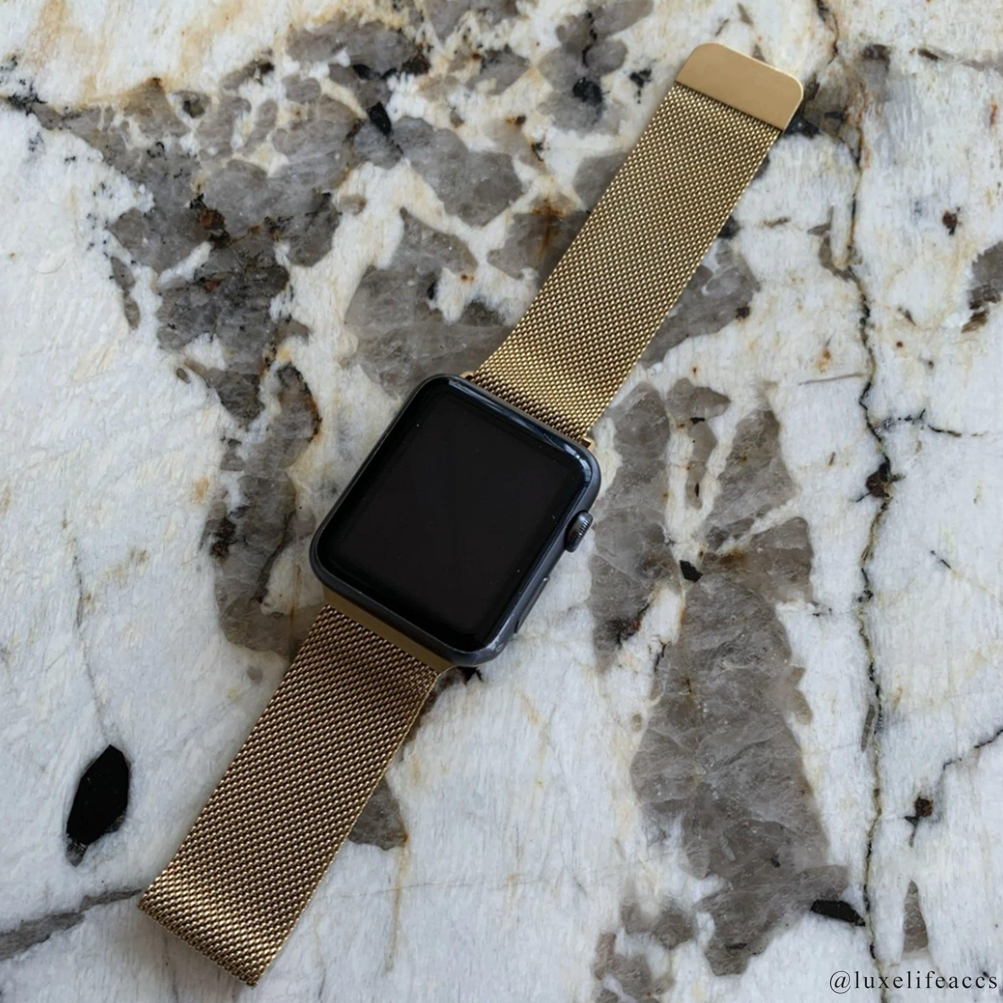 ATLAS Milanese Apple Watch Strap