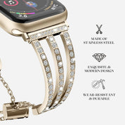 BELLA Crystal Cuff Band
