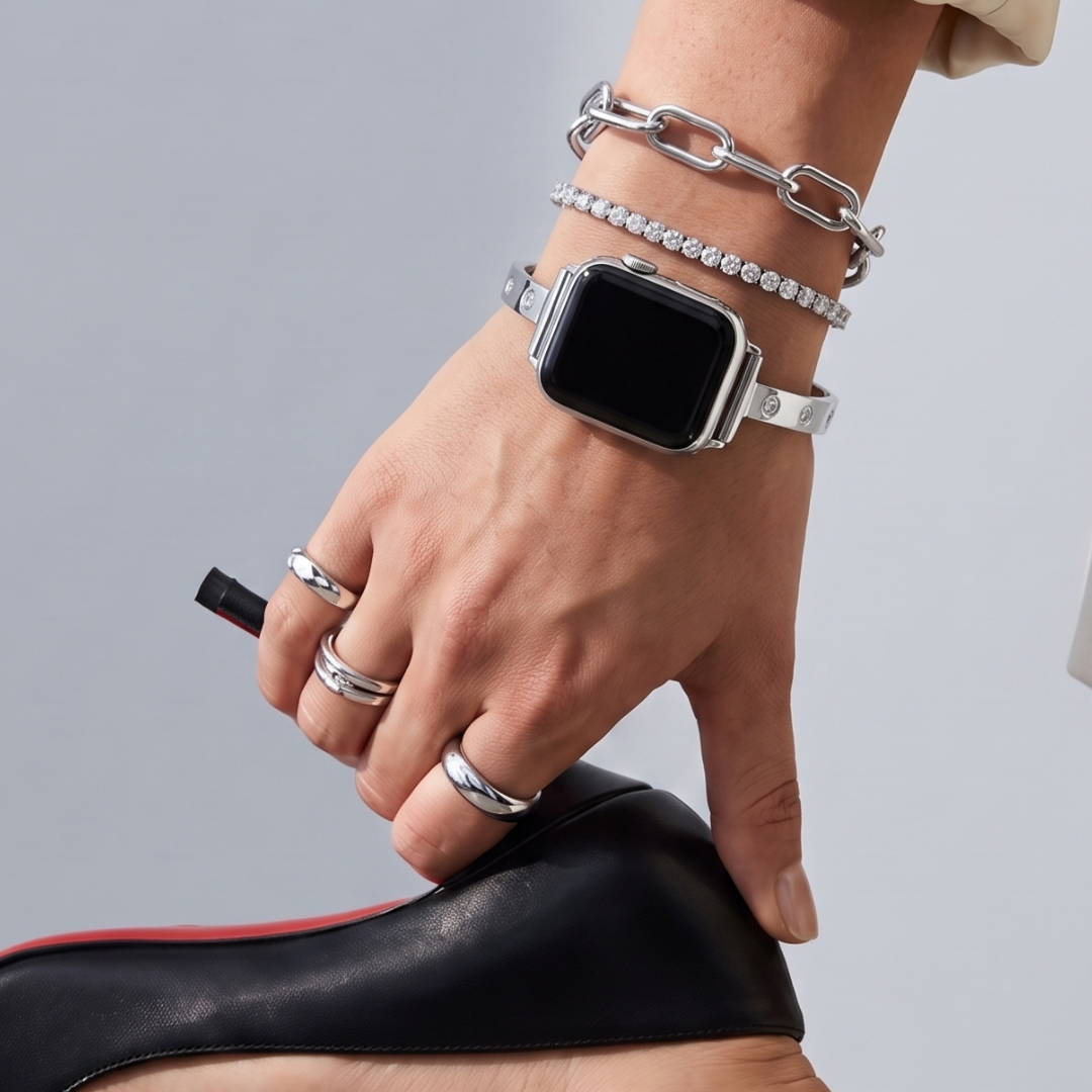 RITZ Moissanite Apple Watch Band