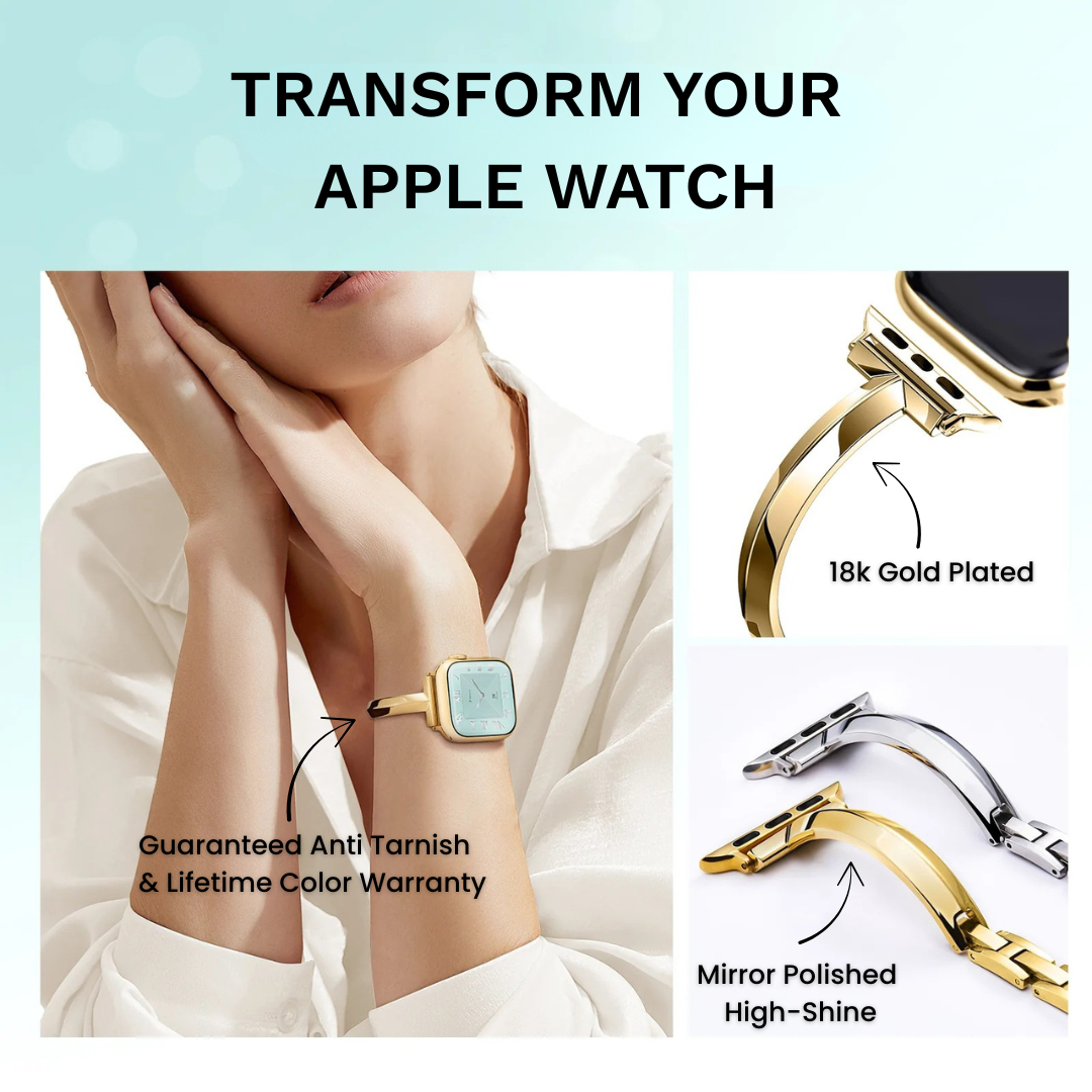 [PRE-ORDER] AURA 18k Gold Apple Watch Band