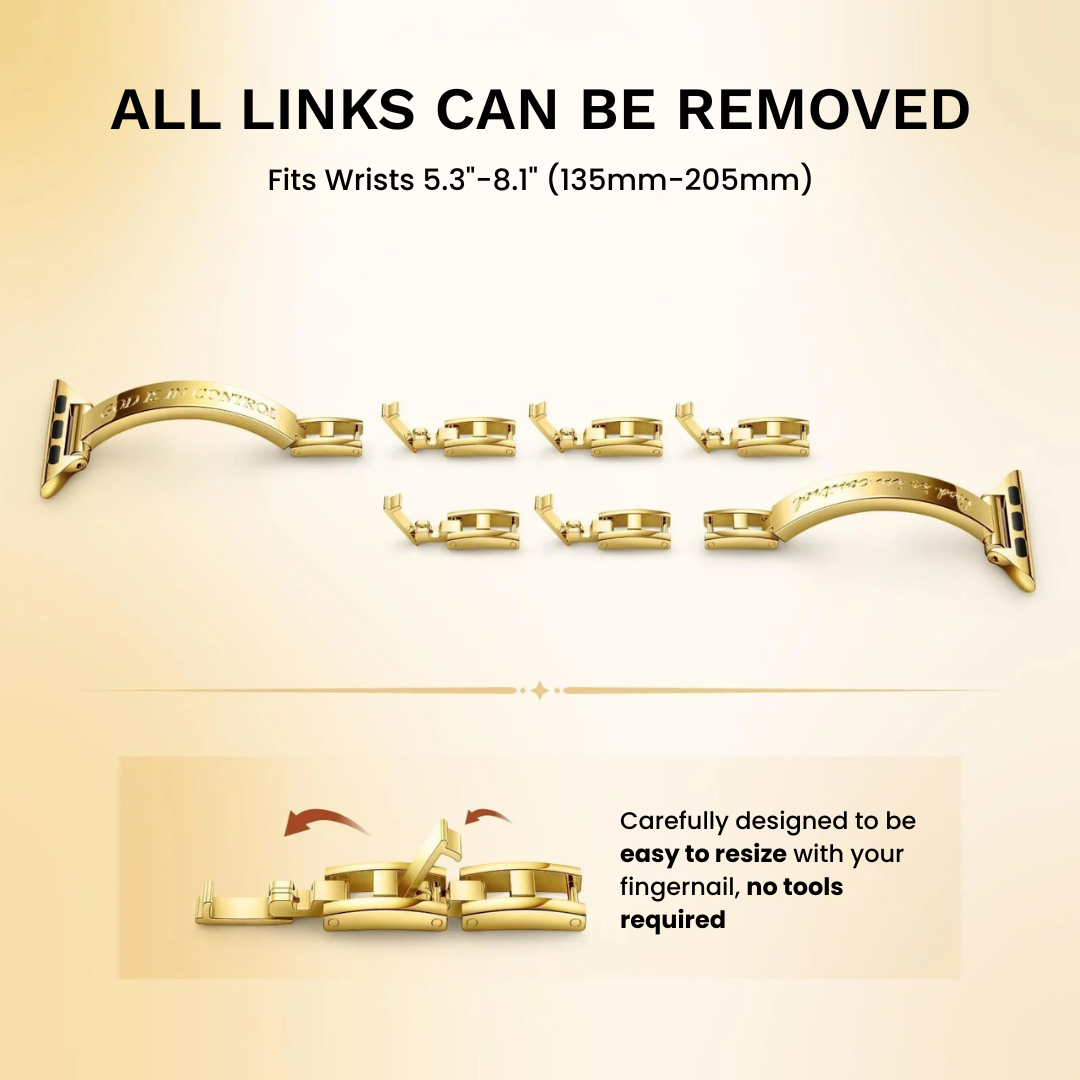 FAITH 18k Gold Apple Watch Band