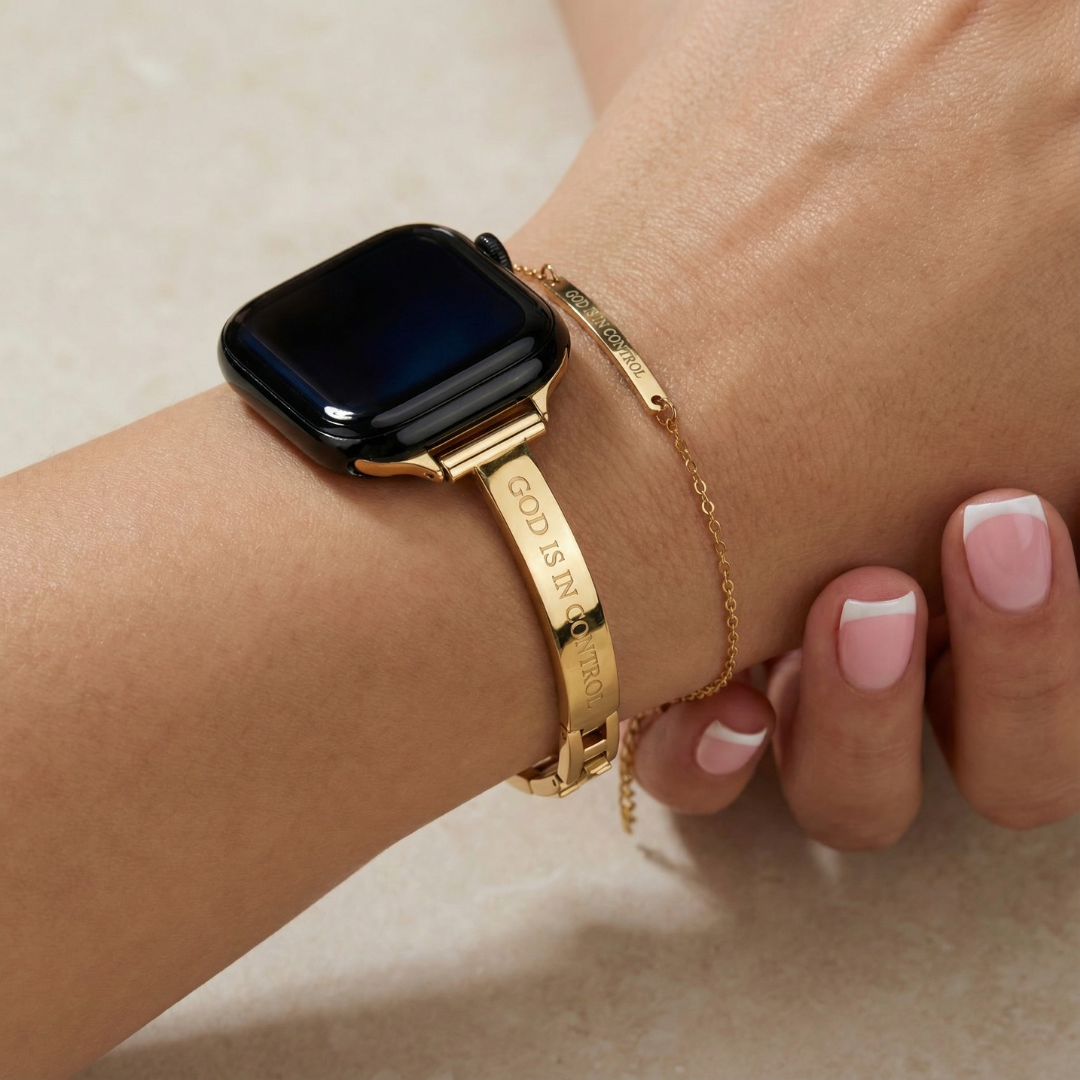 FAITH 18k Gold Apple Watch Band