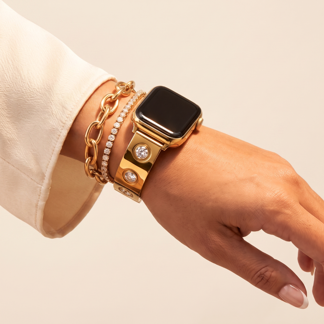 CELESTE Moissanite Apple Watch Band