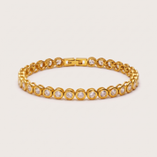 BEZEL Tennis Bracelet