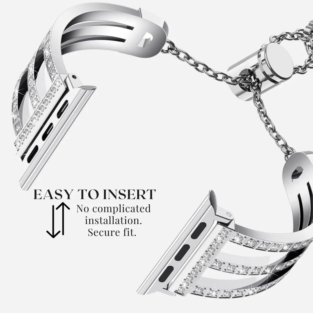 BELLA Crystal Cuff Band