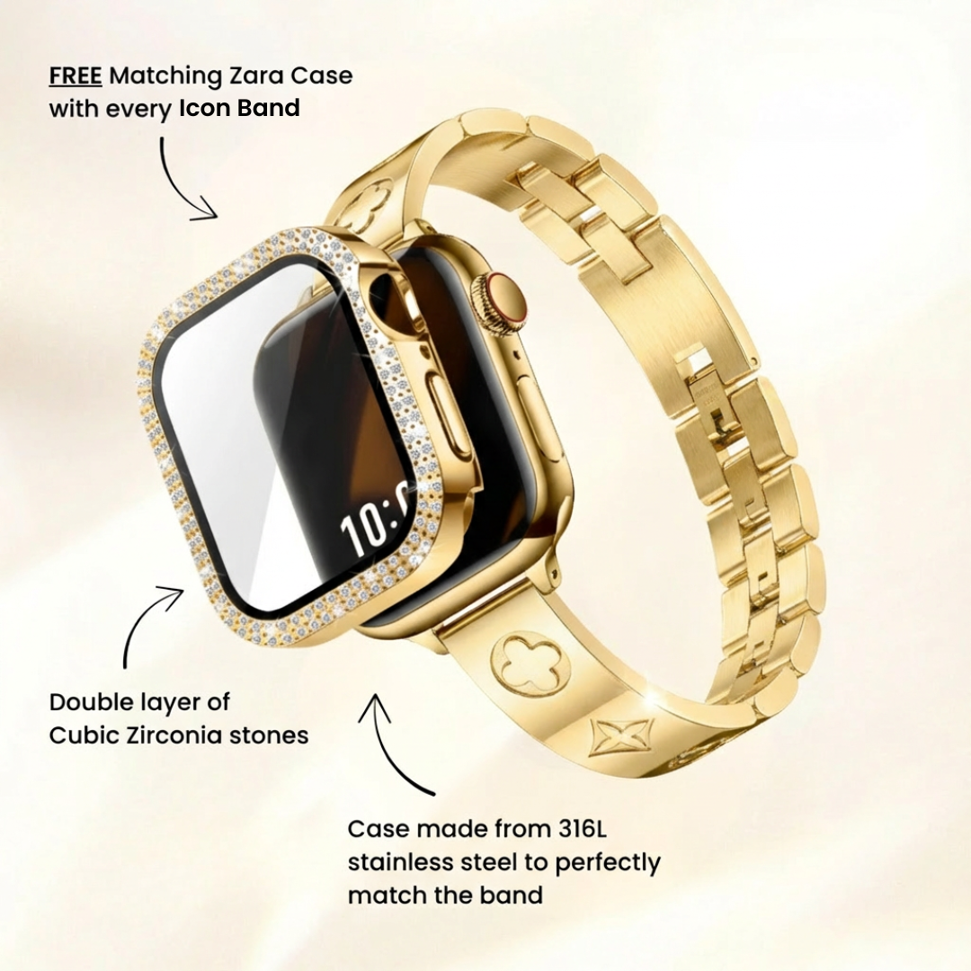 ICON 18k Gold Apple Watch Band
