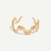 BEJEWELLED WAVE Cuff