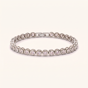 BEZEL Tennis Bracelet