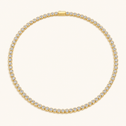 BEZEL Tennis Necklace
