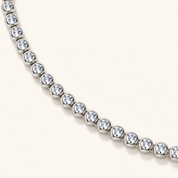 BEZEL Tennis Necklace