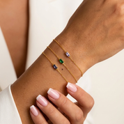 BIRTHSTONE Bar Bracelet