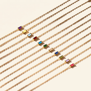 BIRTHSTONE Bar Bracelet