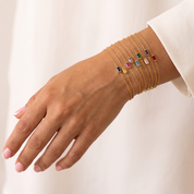 BIRTHSTONE Bar Bracelet