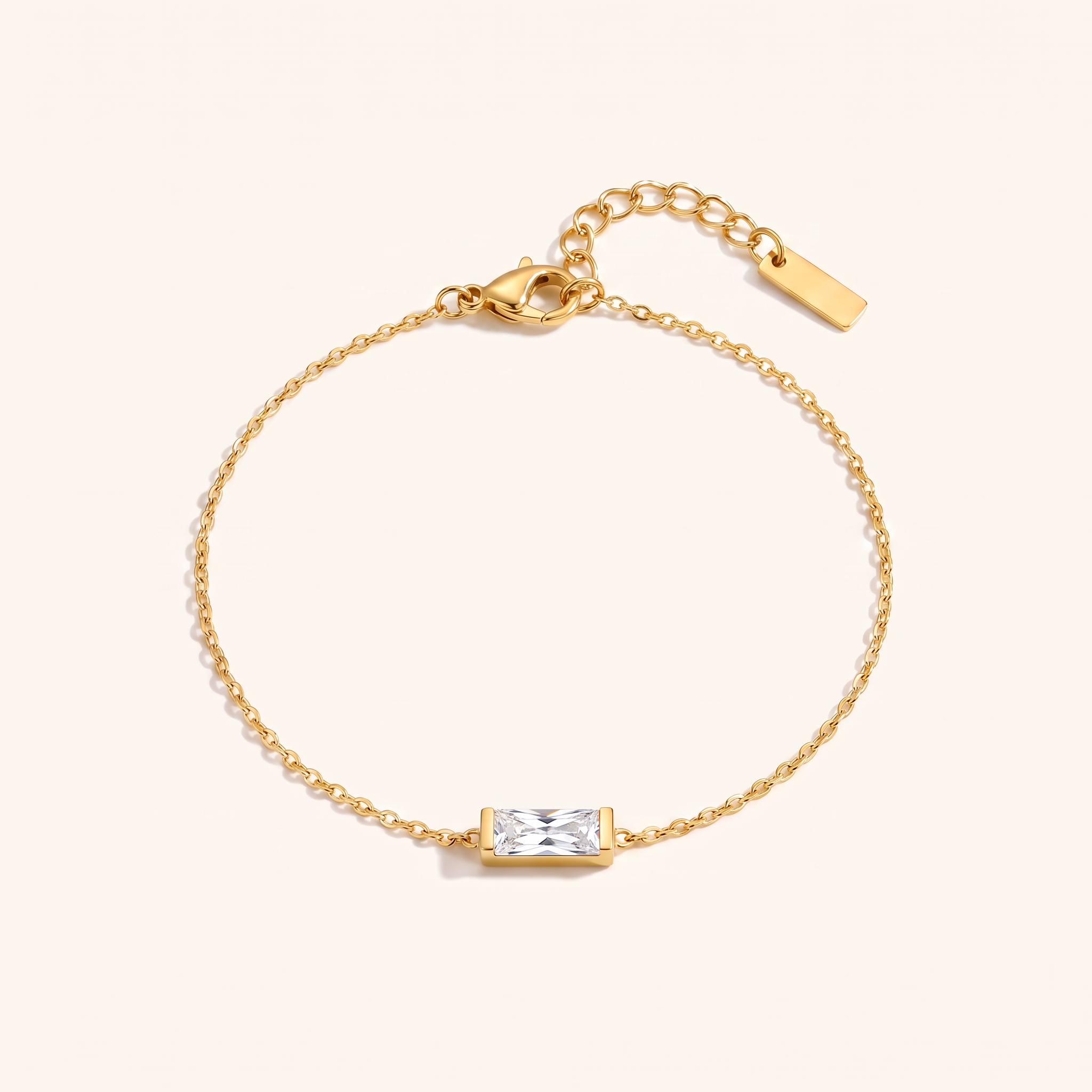 BIRTHSTONE Bar Bracelet