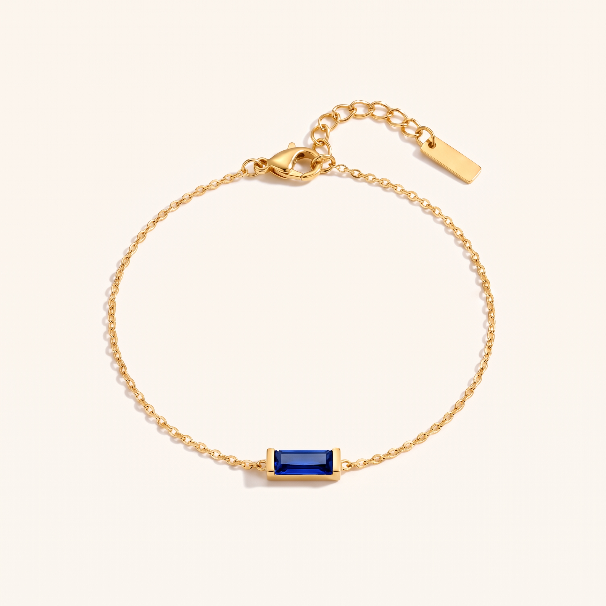 BIRTHSTONE Bar Bracelet