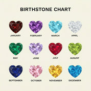 Inital Birthstone Necklace