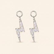Bolt Huggie Hoop Charms