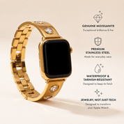 CELESTE Moissanite Apple Watch Band