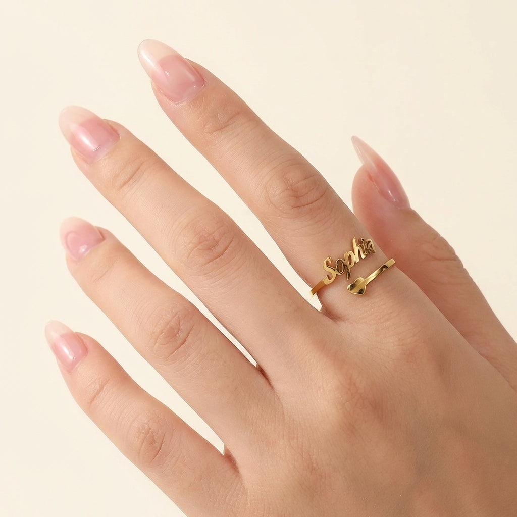 CLEO Custom Name Ring