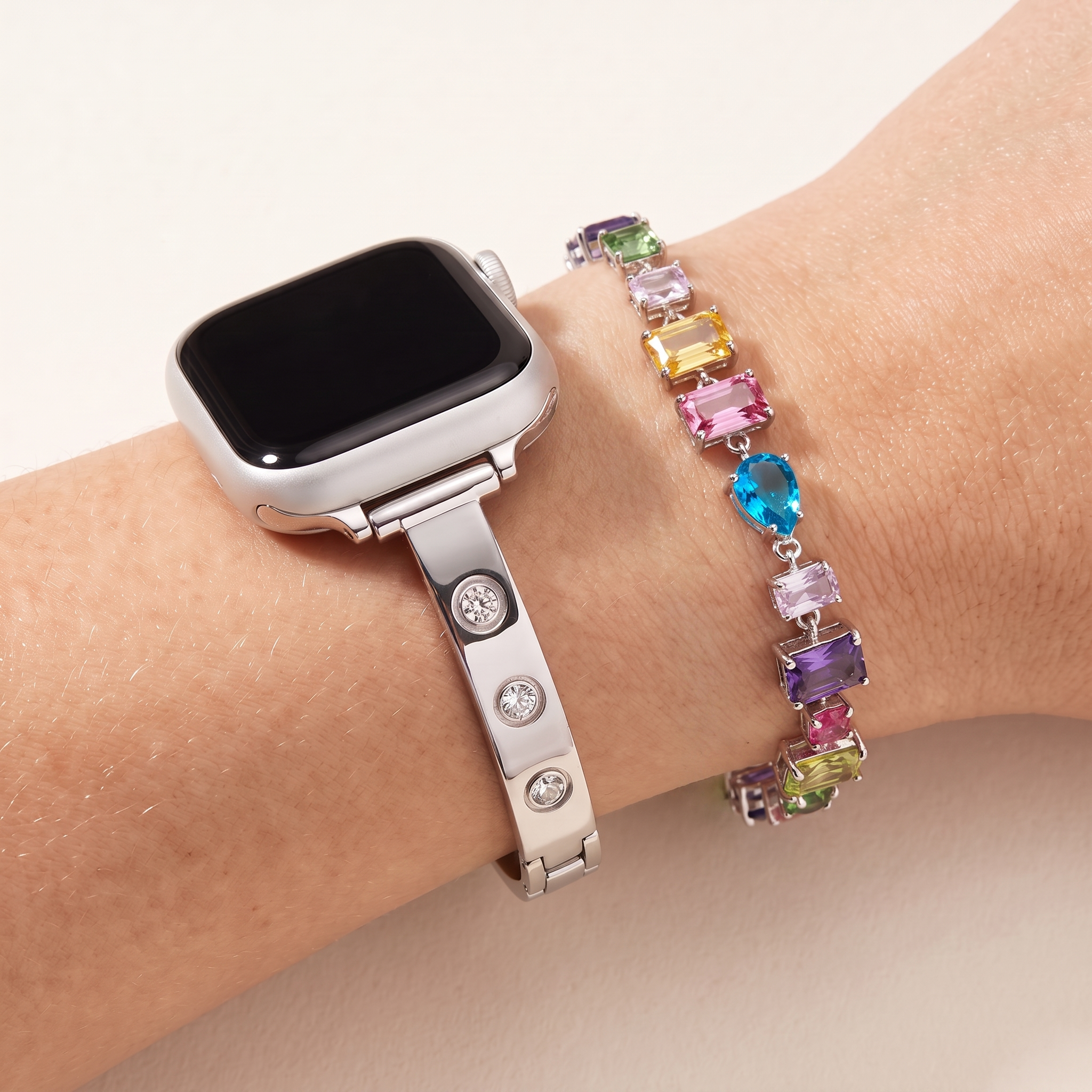 RITZ Moissanite Apple Watch Band