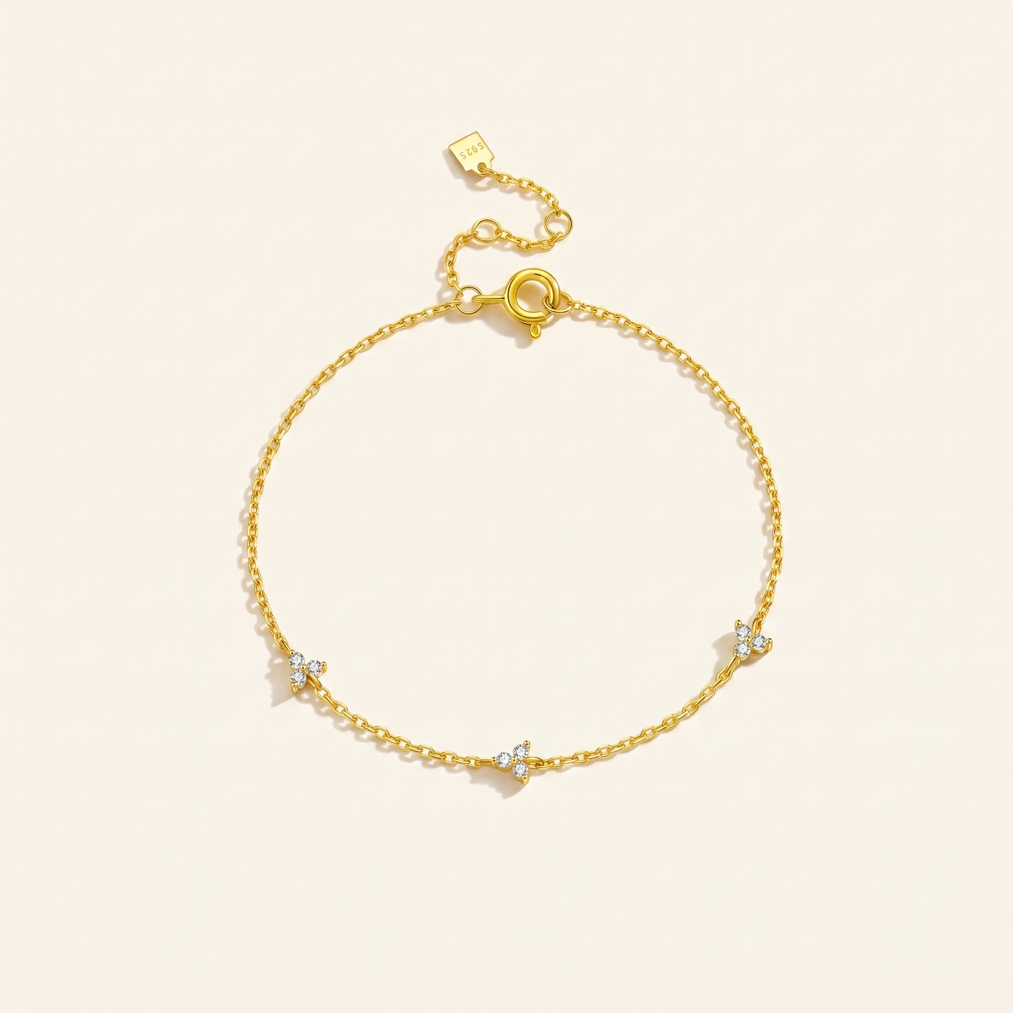 CLOVER Crystal Bracelet