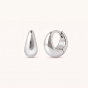 Dome Huggie Hoops