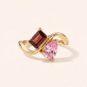 DUET Birthstone Ring