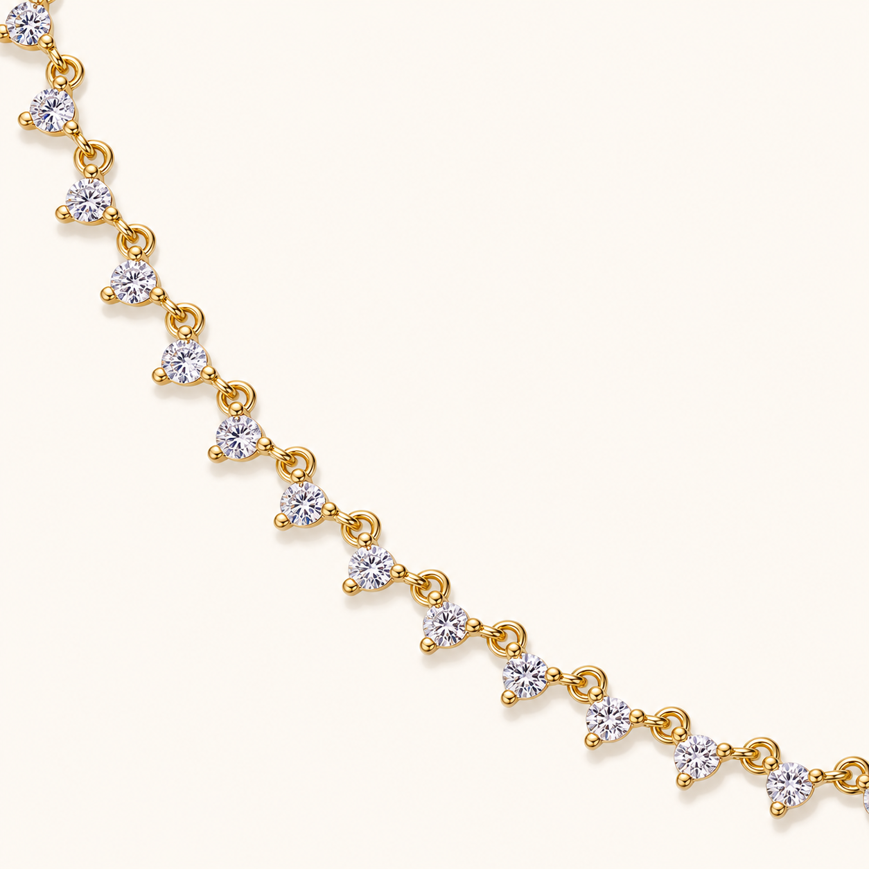ESTELLE Prong Necklace