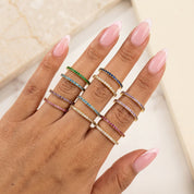 Eternity Birthstone Ring