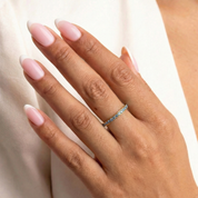 Eternity Birthstone Ring