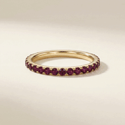 Eternity Birthstone Ring