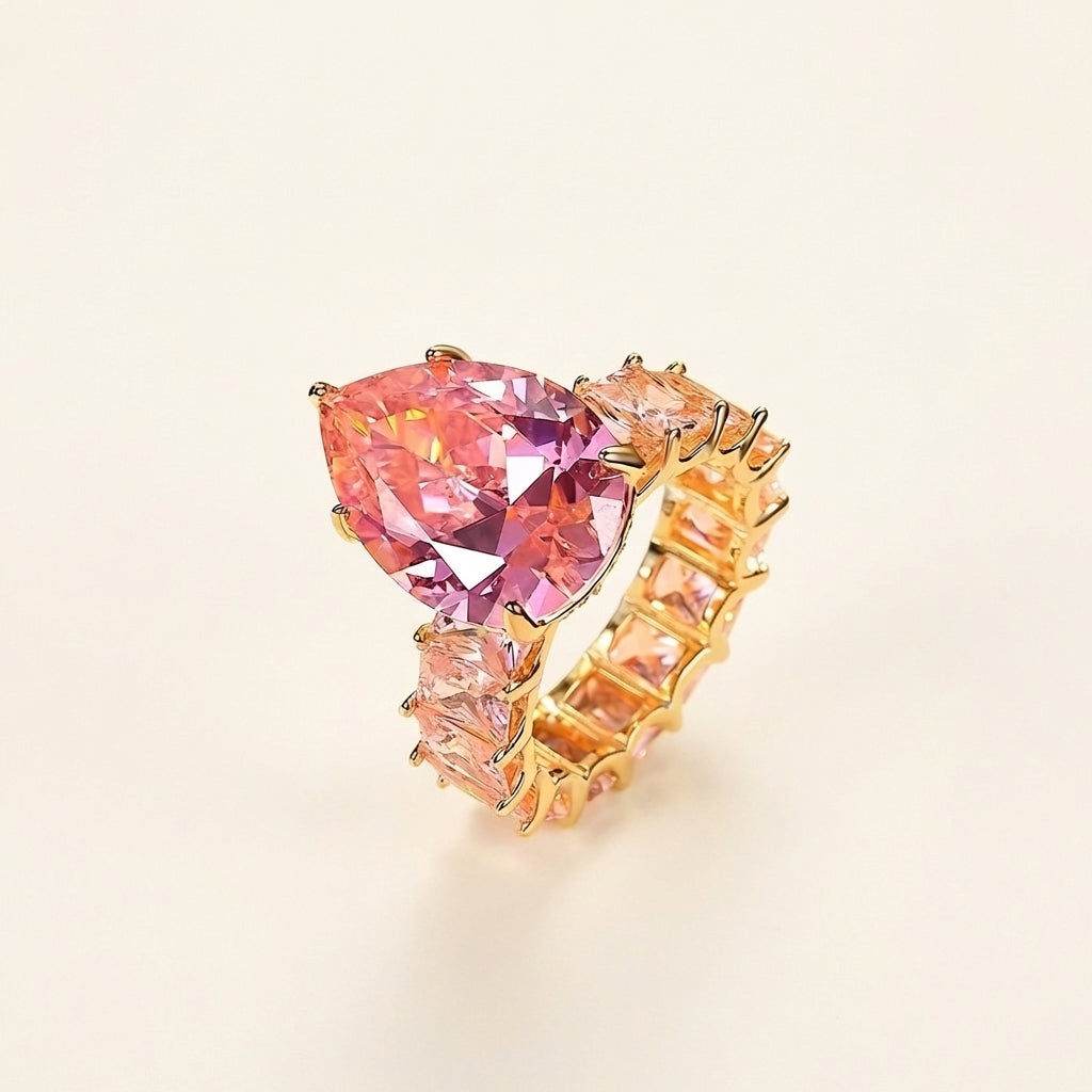 GLITZ 925 Crystal Ring