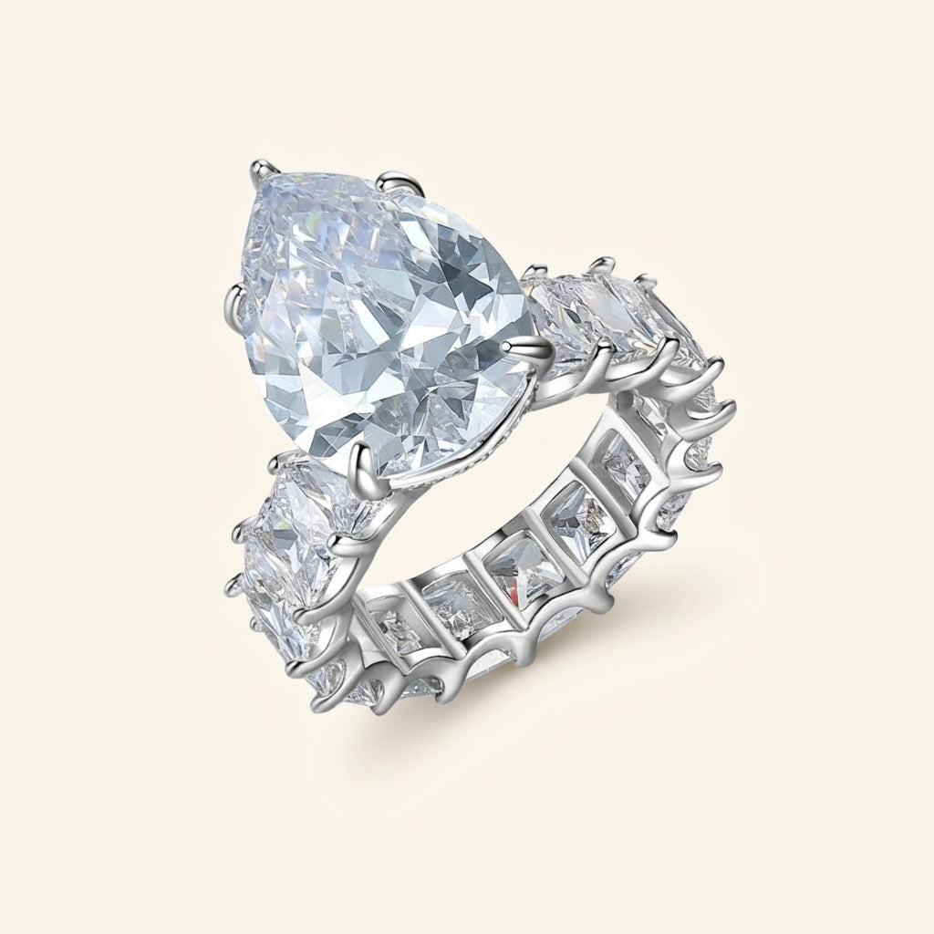 GLITZ 925 Crystal Ring
