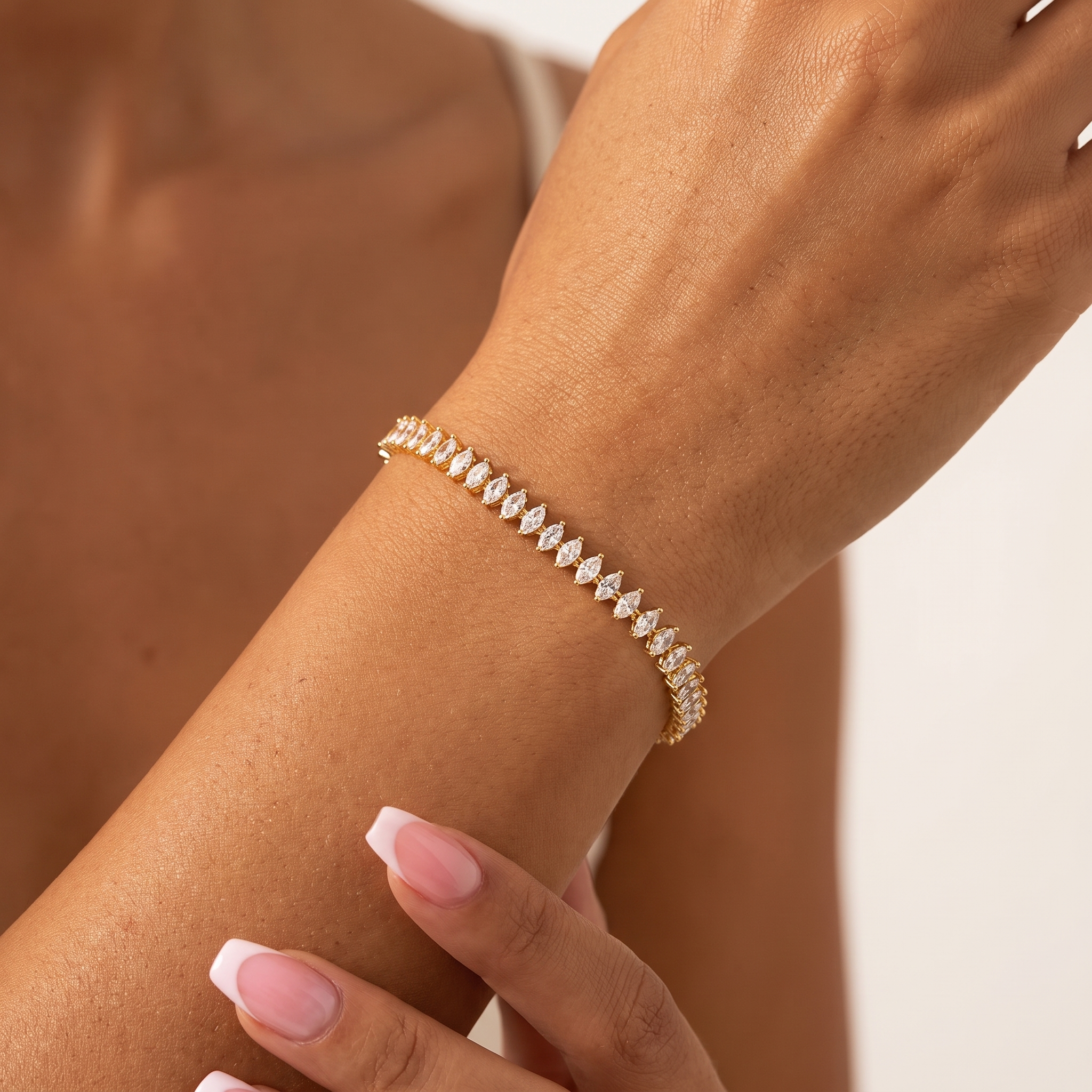 MARQUISE Tennis Bracelet
