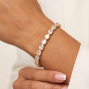 OVAL Cut Tennis Bracelet