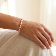 OVAL Cut Tennis Bracelet