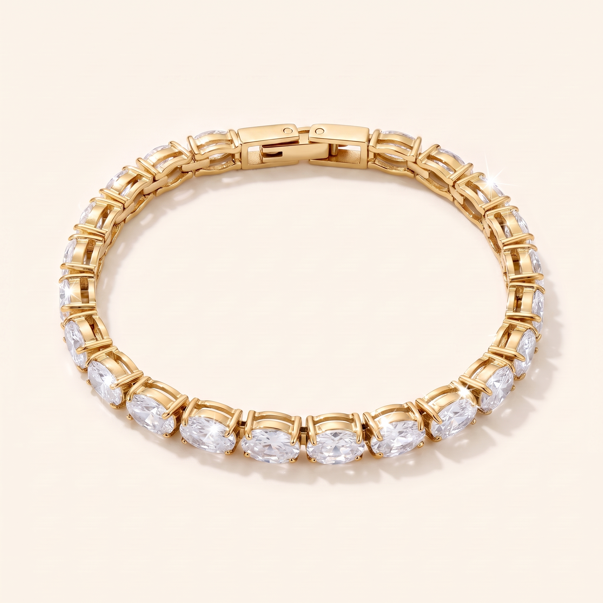 OVAL Cut Tennis Bracelet