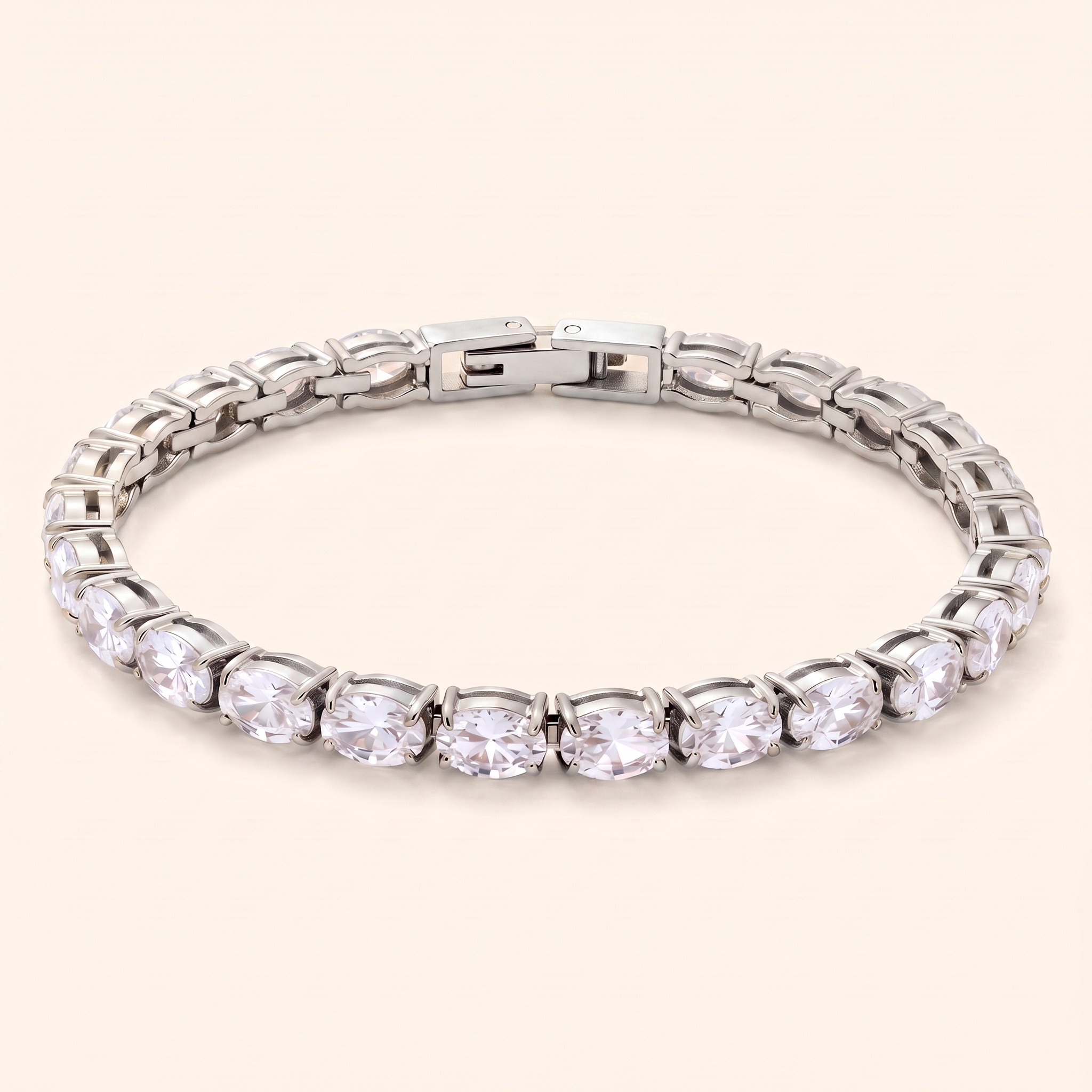 OVAL Cut Tennis Bracelet