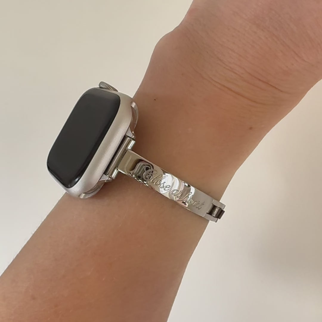 SIGNATURE Engraved Apple Watch Band