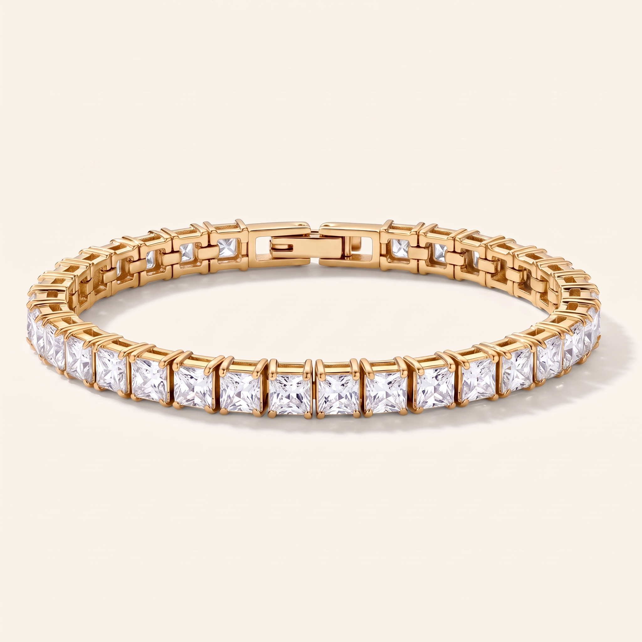 PRINCESS Cut Tennis Bracelet